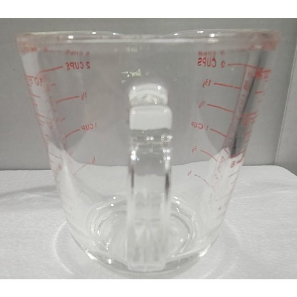 Vintage Pyrex 2-Cup Measuring Cup 516-L30 (1 Pint/16 OZ). - Picture 8 of 10